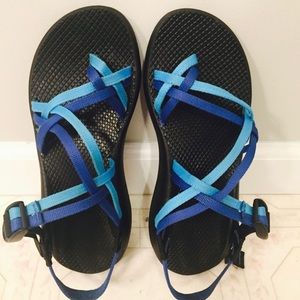 Woman's Blue Chaco sandals